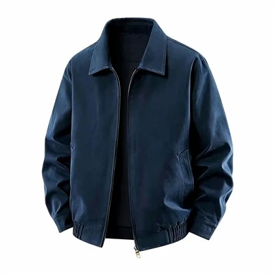 Casual puuvillane Bomber jope